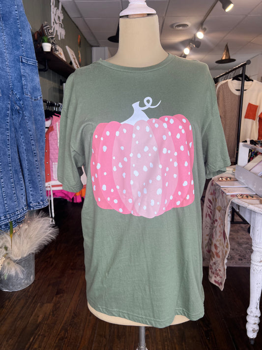 Pink Pumpkin Tee