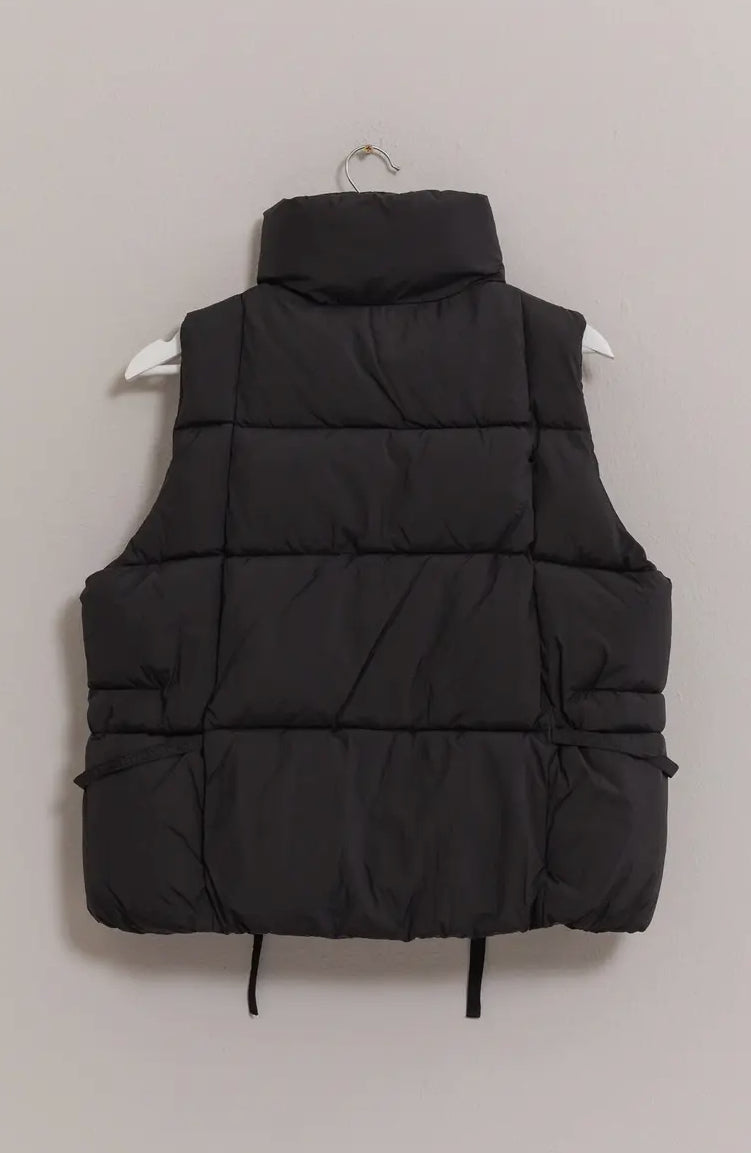 Black Puffer Vest