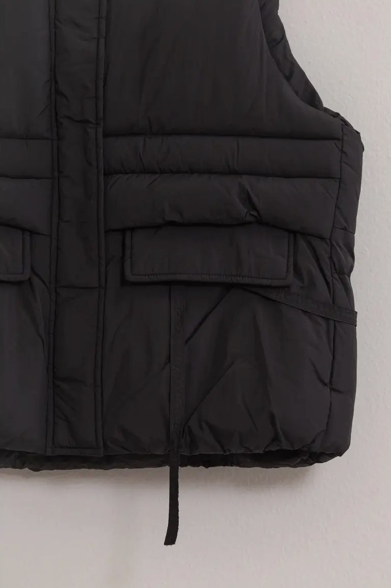 Black Puffer Vest