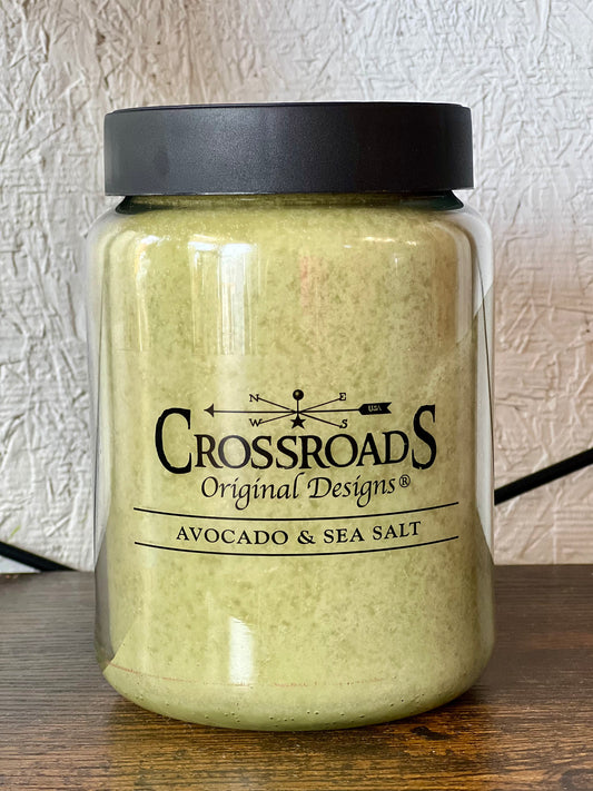 Avocado and Sea Salt-Crossroad Candle