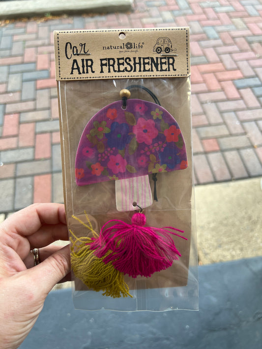 Purple Mushroom- Air Freshie