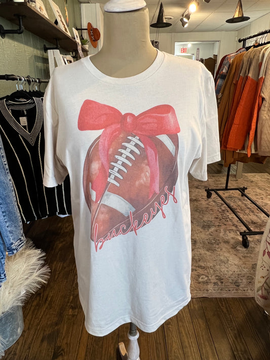 Buckeyes Bow T-Shirt